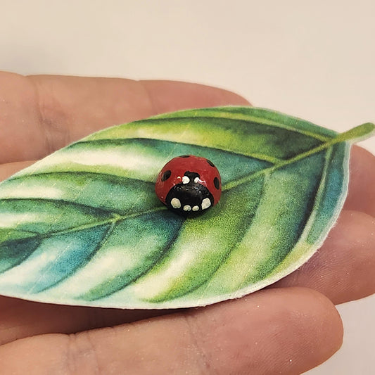 Ladybug enamel pins