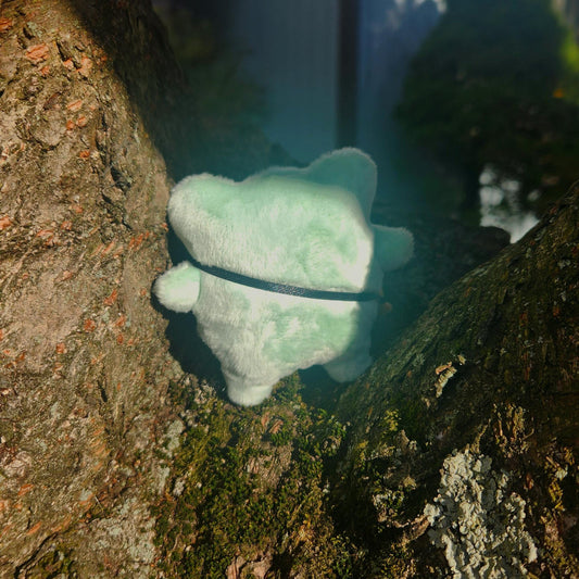 Frog plush, sweet N small, Green, soot sprite candies in bottle