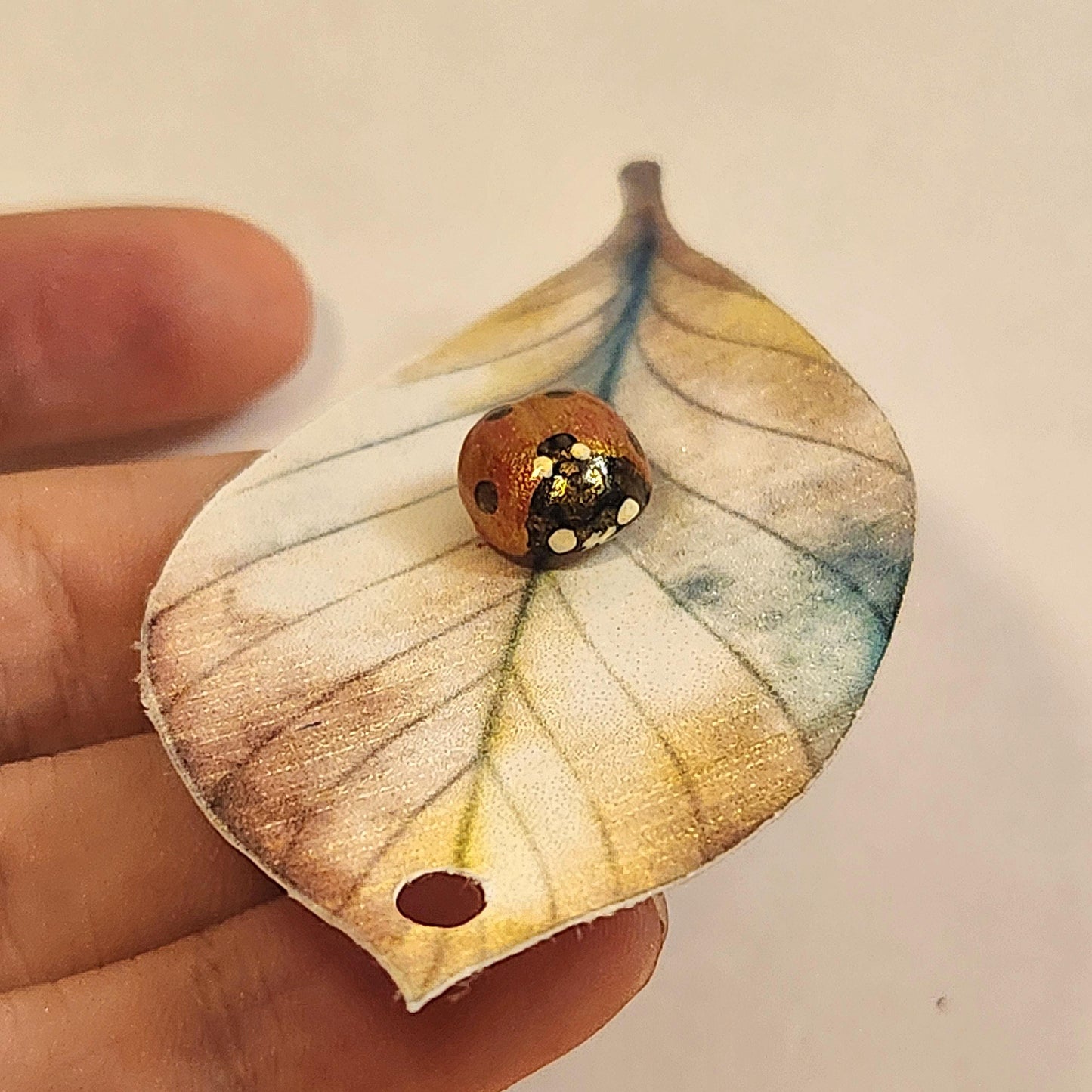 Ladybug enamel pins