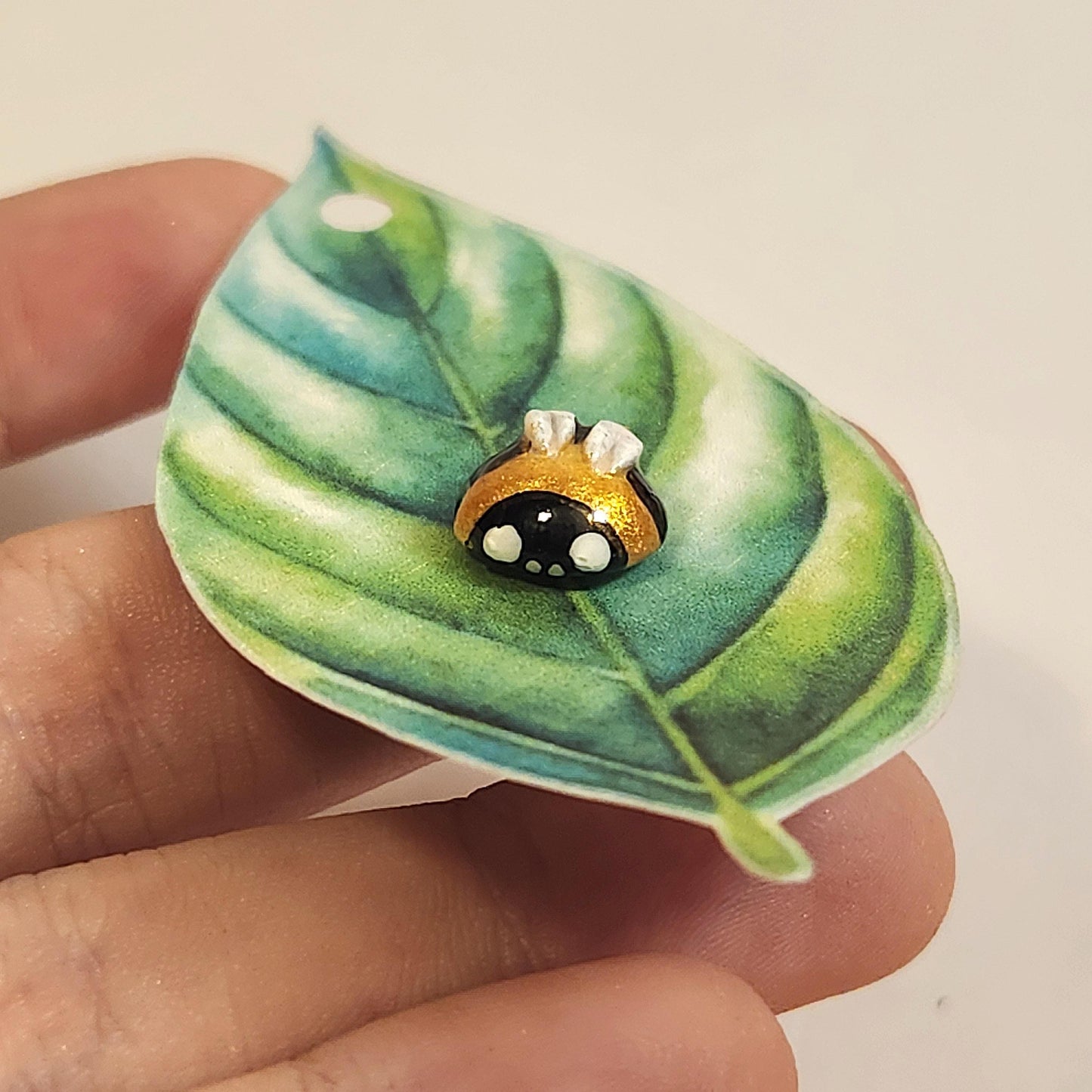 Ladybug enamel pins