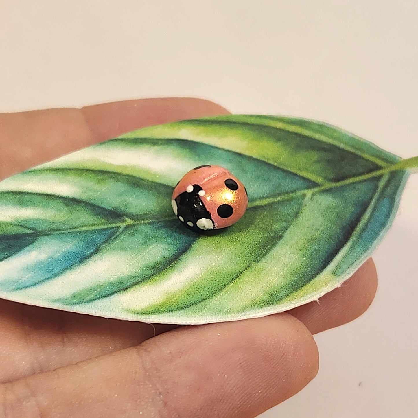 Ladybug enamel pins
